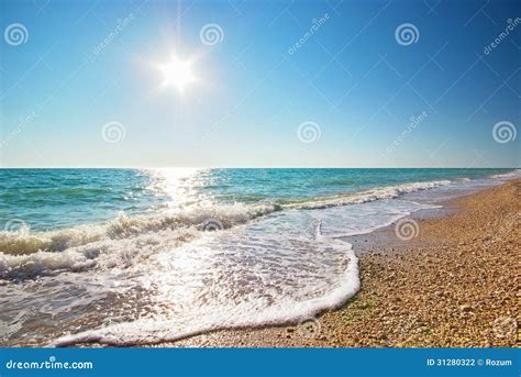 Coast Of Beach At Day Stock Photo Image Of Beautiful 31280322