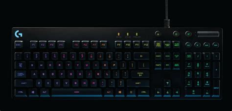 Новая полноразмерная механическая игровая RGB-клавиатура Logitech G810 ...