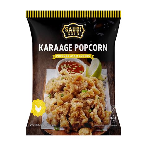 Karaage Popcorn Chicken 1 Kg Saudee Group Berhad Saudi Gold Farm