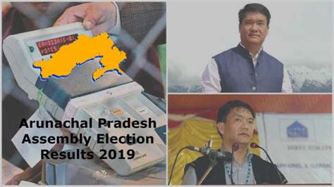 Arunachal Pradesh Assembly Results 2019 Live Updates Bjp Takes Lead In