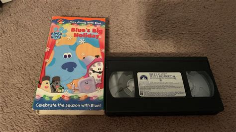 Blues Clues Blues Big Holiday Vhs Opening To Blue S Clues Blue S Big ...