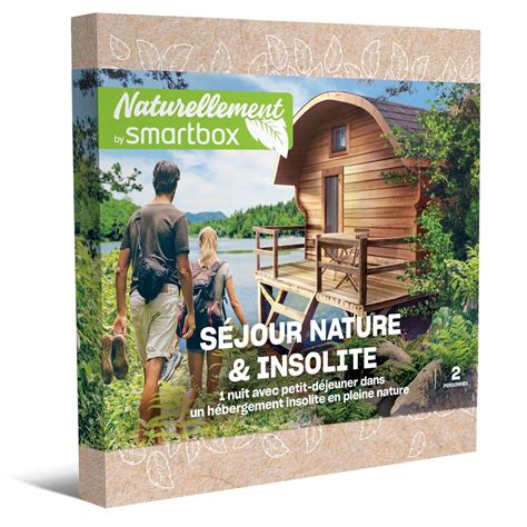 Séjour nature et insolite smartbox coffret cadeau séjour Smartbox