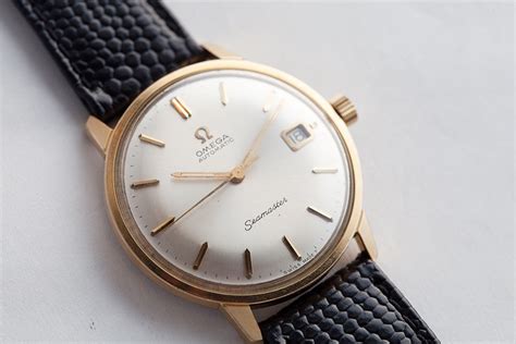 Vintage Omega Seamaster Automatic Deville Original Tritium Dial Gold