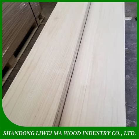 Factory Grade Paulownia Solid Wood Timber Finger Joint Laminated Board