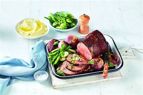 Roast Beef With Herb And Garlic Butter Recipe