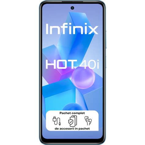 Telefon Mobil Infinix Hot I Dual Sim Gb Gb G Palm Blue Pret Lei Badabum Ro