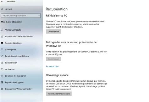 Comment R Initialiser Ou Restaurer Windows Boutique Pcland