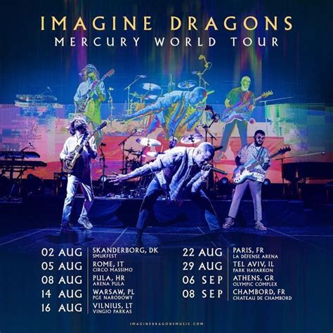 Imagine Dragons Scaletta Concerto Roma Biglietti