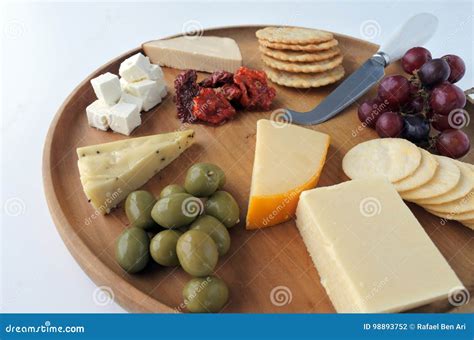 Cheese Platter with Red Wine Stock Photo - Image of dine, knife: 98893752