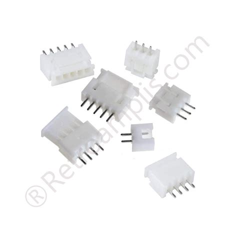 Jst Male Pcb Connector 254mm Raster 2~10 Pin Retroamplis