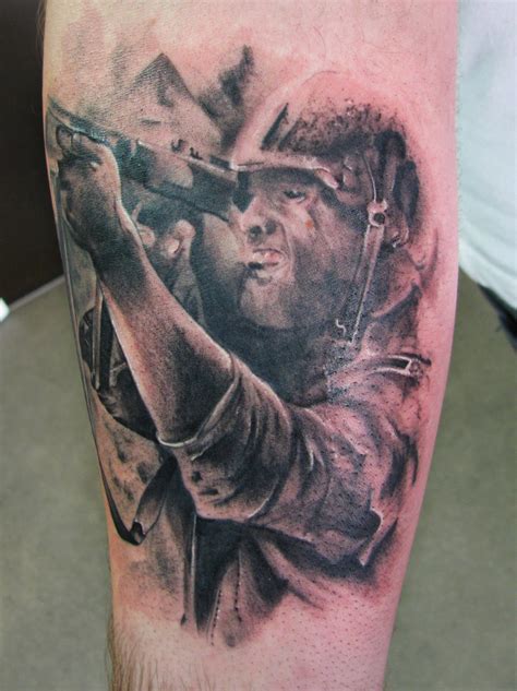 Soldier tattoo by dmtattoo on DeviantArt