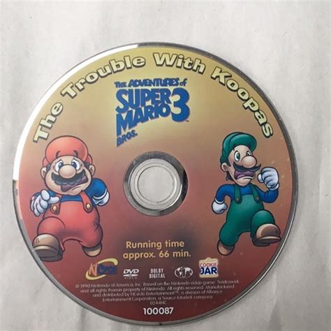 Nintendo Other Super Mario Bros 3 Dvd Movie Cartoons Super Show Koopas Koopa Mario Of The