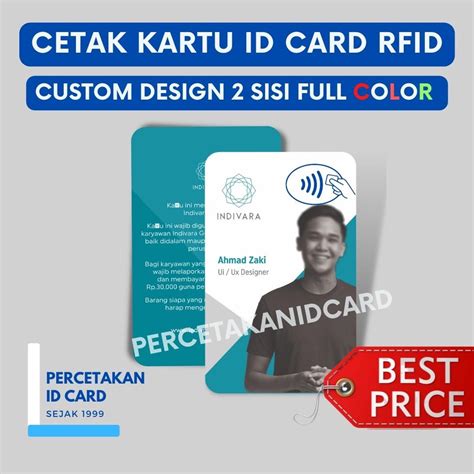 Jual Cetak Id Card Rfid Cetak Kartu Rfid Cetak Kartu Access Shopee Indonesia