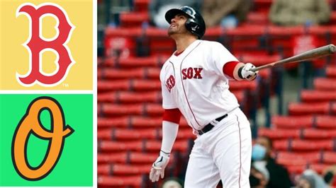 Red Sox Vs Orioles Game Highlights April 3 2021 Major League Baseball