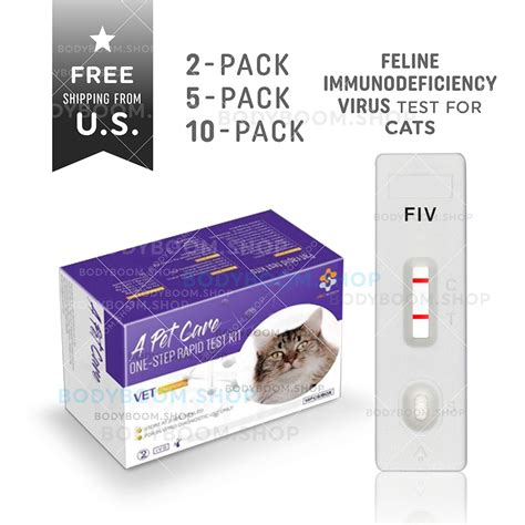 Fiv Test For Cats Feline Immunodeficiency Virus Home Testing Kit