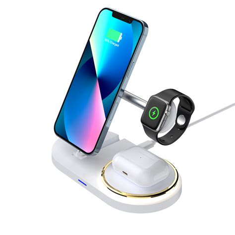 Multifunctional Smart Charger Foldable Wireless Charging Watch Headset