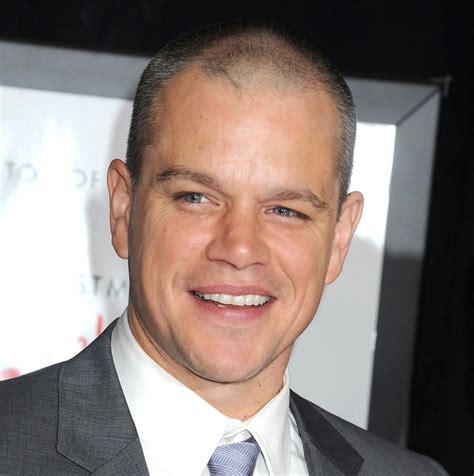 Matt Damon Hair Plugs