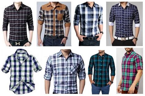 25 Stylish Designs Of Checks Shirts For Men Trending Collection