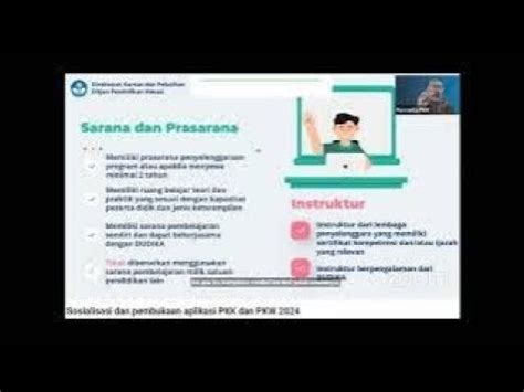 Sosialisasi Program Pkk Dan Pkw Baiknyakursus Youtube