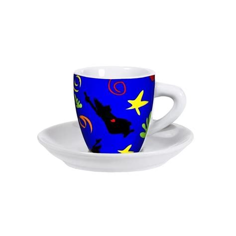 Set 4 Cesti Espresso Bialetti Arte Pop Cafele Premiate