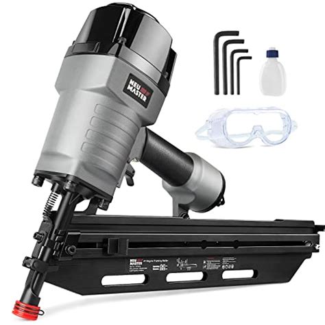 NEU MASTER Pneumatic 21 Degree Framing Nailer, Ergonomic Framing Nail ...