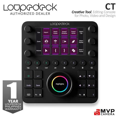 Loupedeck Creative Tool Ct The Custom Editing Console For Photo Video