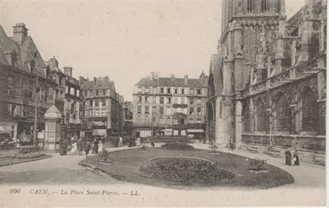 Caen Carte Postale Ancienne Et Vue D Hier Et Aujourd Hui Geneanet