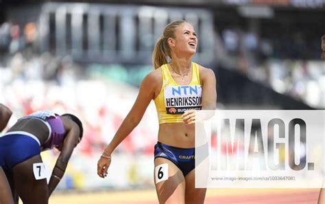 Budapest 20230823 Julia Henriksson Trials In The 200m During The World