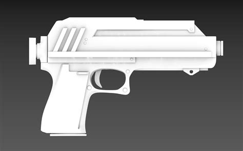 Dc 17 Blaster 3d Model Stl Etsy