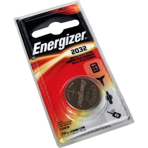 Energizer CR2032 (Button Cell - Lithium Ion) Multipurpose Battery 3 Volts - Jarir Bookstore KSA