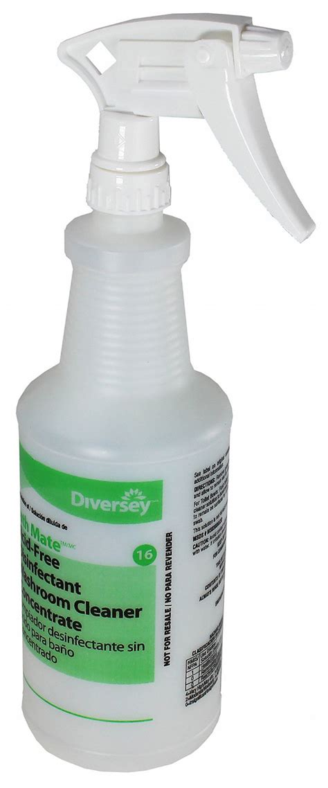 Diversey 32 Oz Container Capacity Miststream Trigger Spray Bottle 18a005130258 Grainger