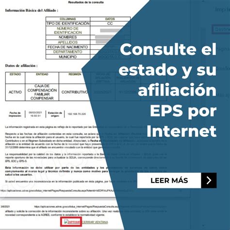 Ruaf Consulta De Afiliaciones Eps Pensión Cesantías O Arl