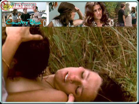 Naked Rita George In Country Blue