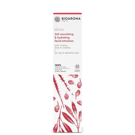 Kistos 24h Nourishing And Hydrating Facial Emulsion Bioaromacrete