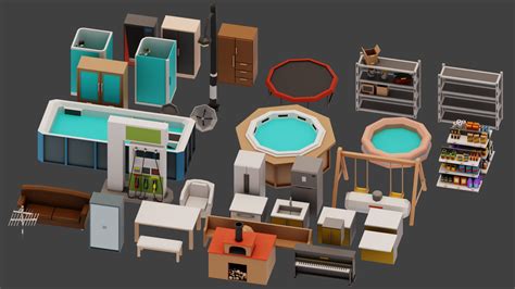 Low Poly Props Ultimate Pack