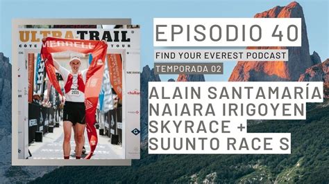 Alain Santamaria Naiara Irigoyen Novedades Suunto Find Your