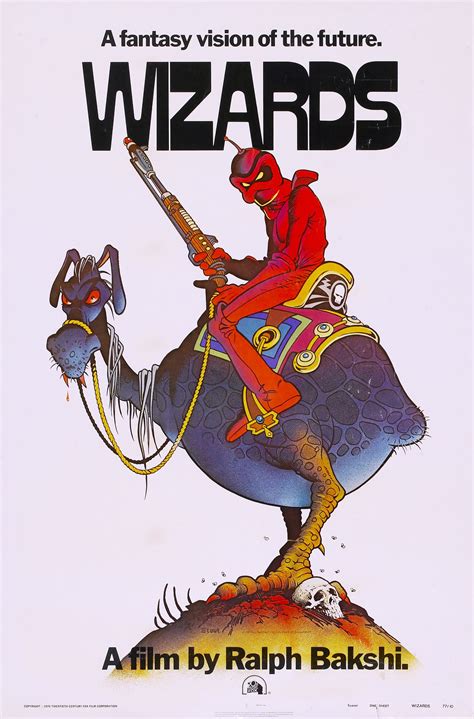 Poster For Wizards 1977 Usa Wrong Side Of The Art Ralph Bakshi