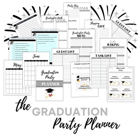 Graduation Party Planner Free Printable Add A Little Adventure