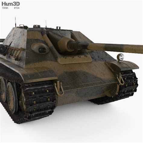 Jagdpanther 駆逐戦車 3dモデル ミリタリー On 3dmodels