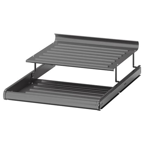 Выдвижная полка для обуви - IKEA KOMPLEMENT, 50x58 см, темно-серый ...