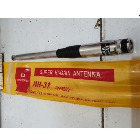 Jual D Antenna Nh Antena Ht Vhf Bnc Male Teleskopik Bahan Bagus Nh