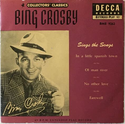 Bing Crosby Bing Crosby S Greatest Hits Vinyl Lp Compilation