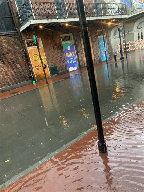 Street Flooding Reported In 100 Spots In New Orleans Area During Heavy