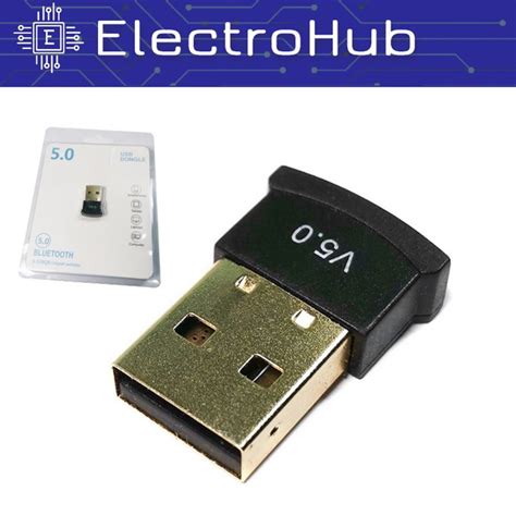 Адаптер Bluetooth 5.0 для компьютера / USB блютуз адаптер для пк ...