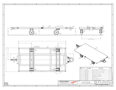 Industrial Trailer Caster Steering Nutting Carts And Trailers