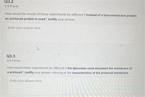 Solved You design an experiment to measure membrane fluidity | Chegg.com