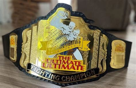 UFC The Ultimate Fighting Wrestling Championship Title Belt