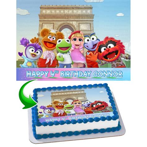 Muppet Babies Edible Cake Topper 117 X 175 Inches 12 Sheet