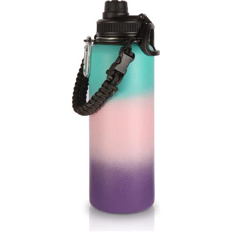 Orchids Aquae Oz Vacuum Insulated Stainless Steel Water Bottle