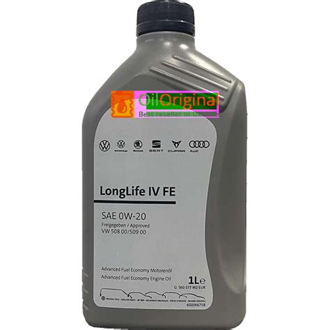 Моторное масло VAG LongLife IV FE 0W 20